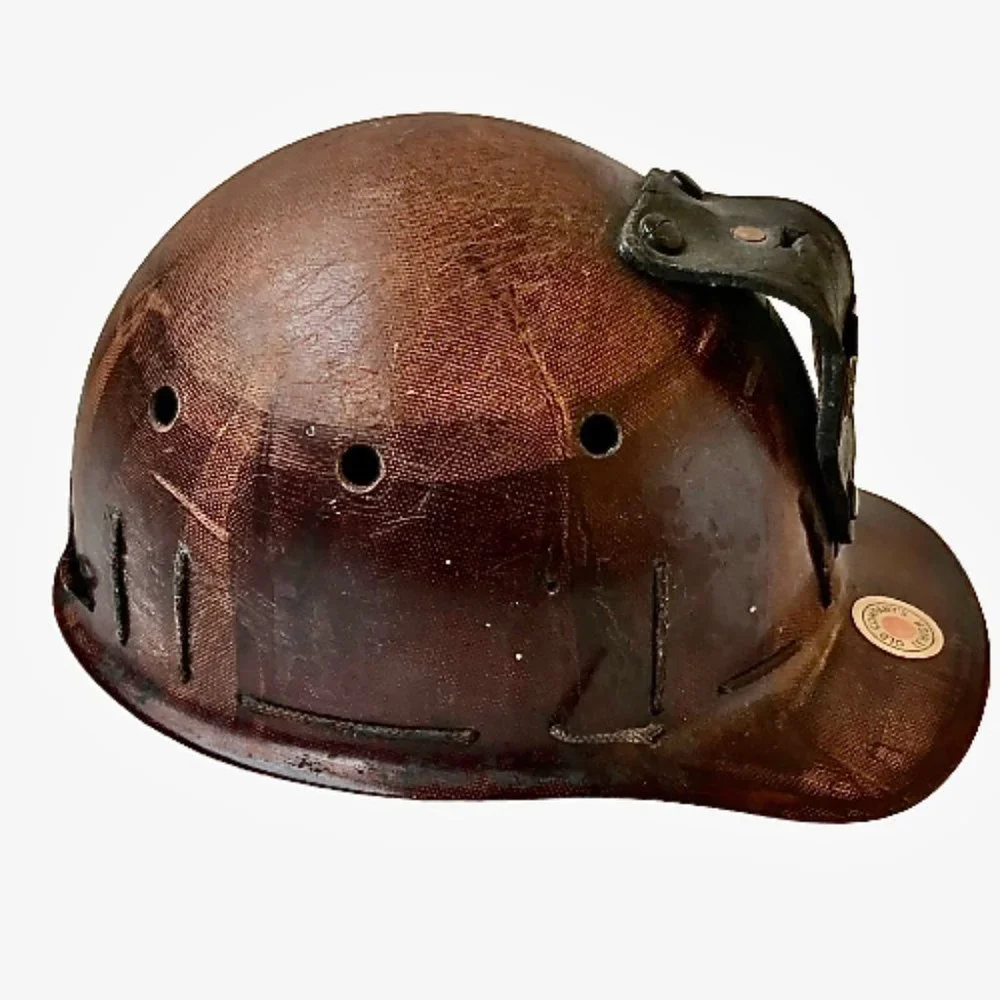 Vintage Coal Miners Helmet Anthracite Lehigh PA